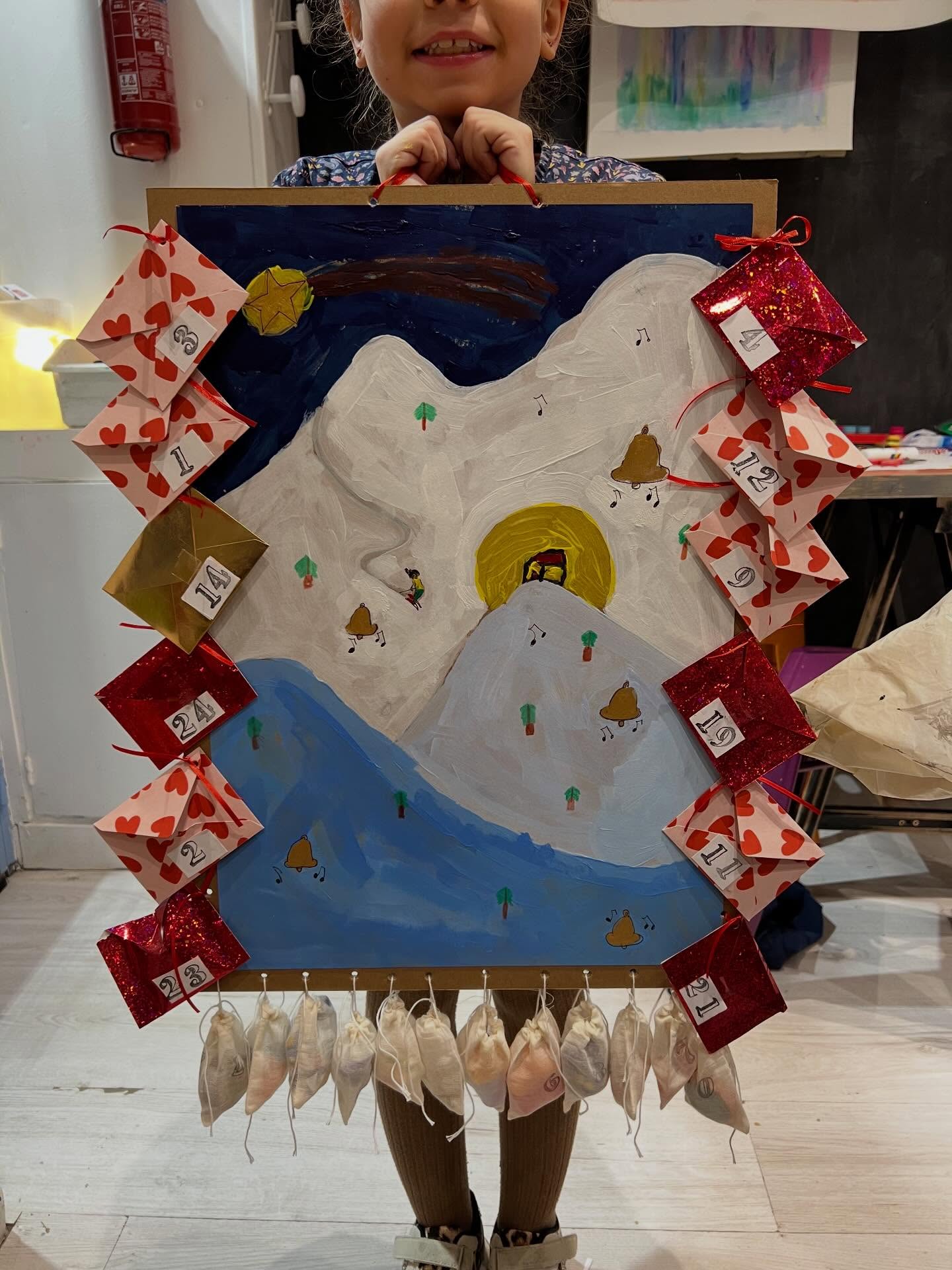 #calendrierdlavant #noel2025 #atelierenfants #8ans