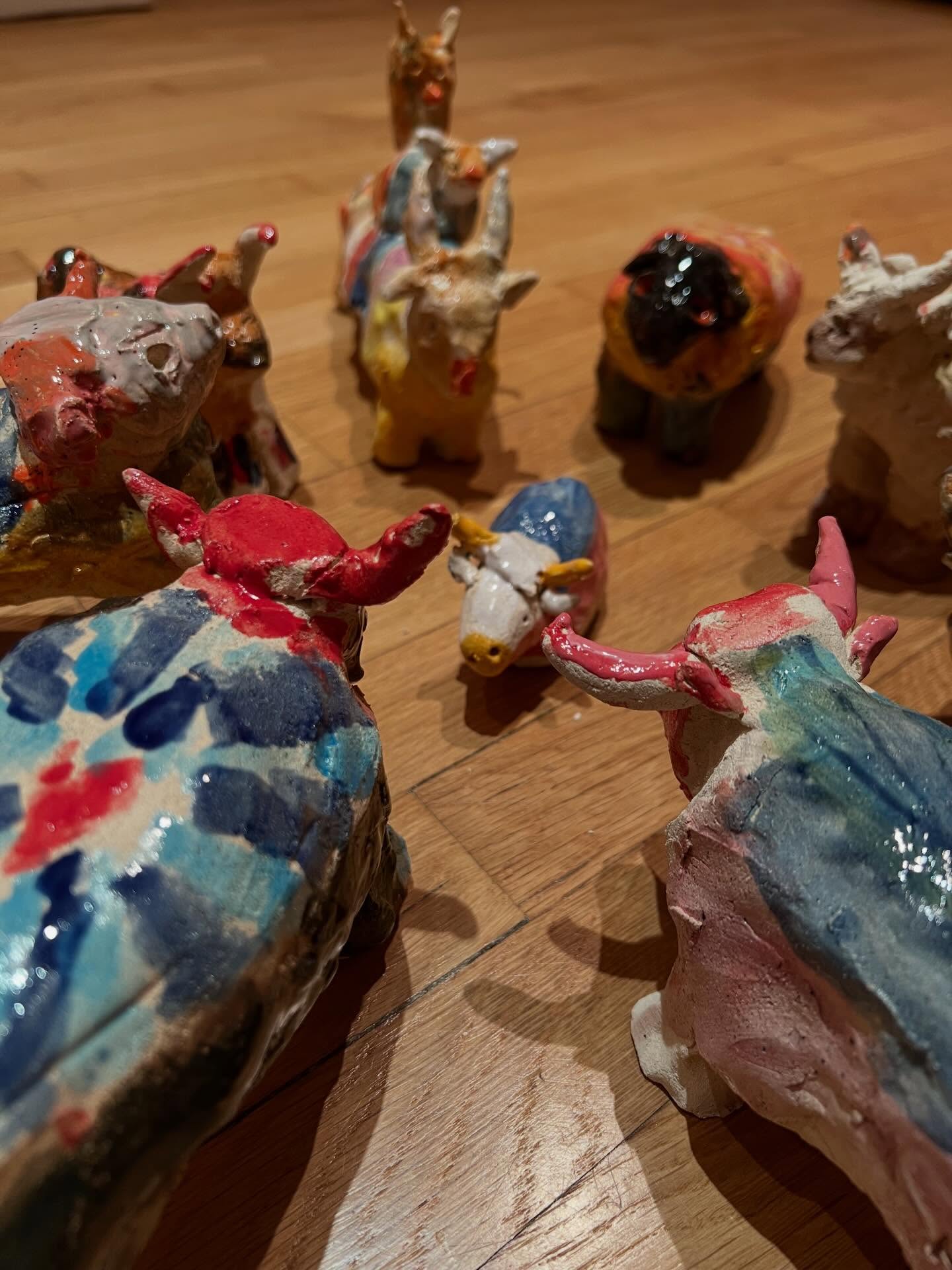 #taureaux #les12travauxdheracles #toromachie #modelage #enfants6ans